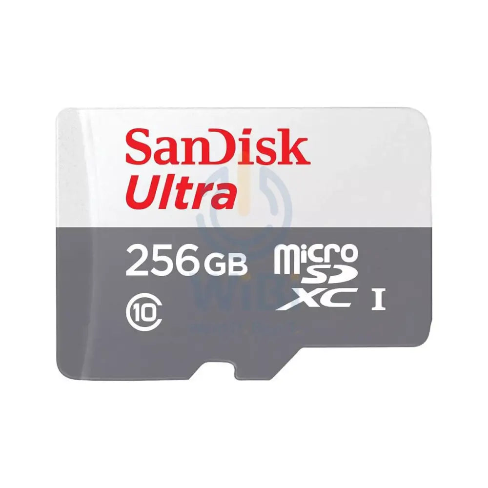 SanDisk Ultra microSDHC/microSDXC UHS-I Card - 256GB / Up to 100 MB/s Storage > Memory Cards