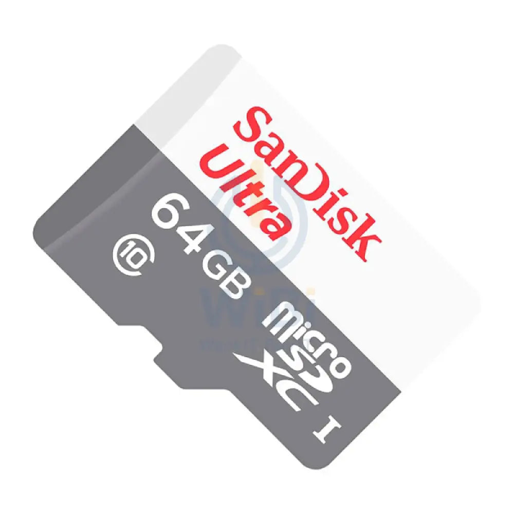 SanDisk Ultra microSDHC/microSDXC UHS-I Card - 64GB / Up to 100 MB/s Storage > Memory Cards