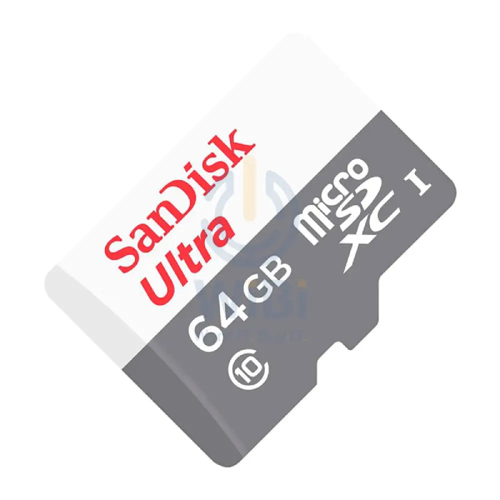 SanDisk Ultra microSDHC/microSDXC UHS-I Card - 64GB / Up to 100 MB/s Storage > Memory Cards