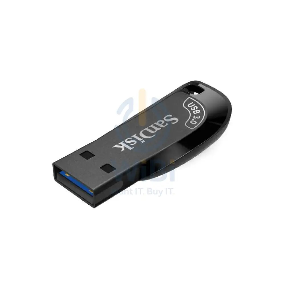 SanDisk Ultra Shift USB Flash Drive - 64GB / USB 3.0 / Up to 100MB/s / Black Storage > USB Flash Drive