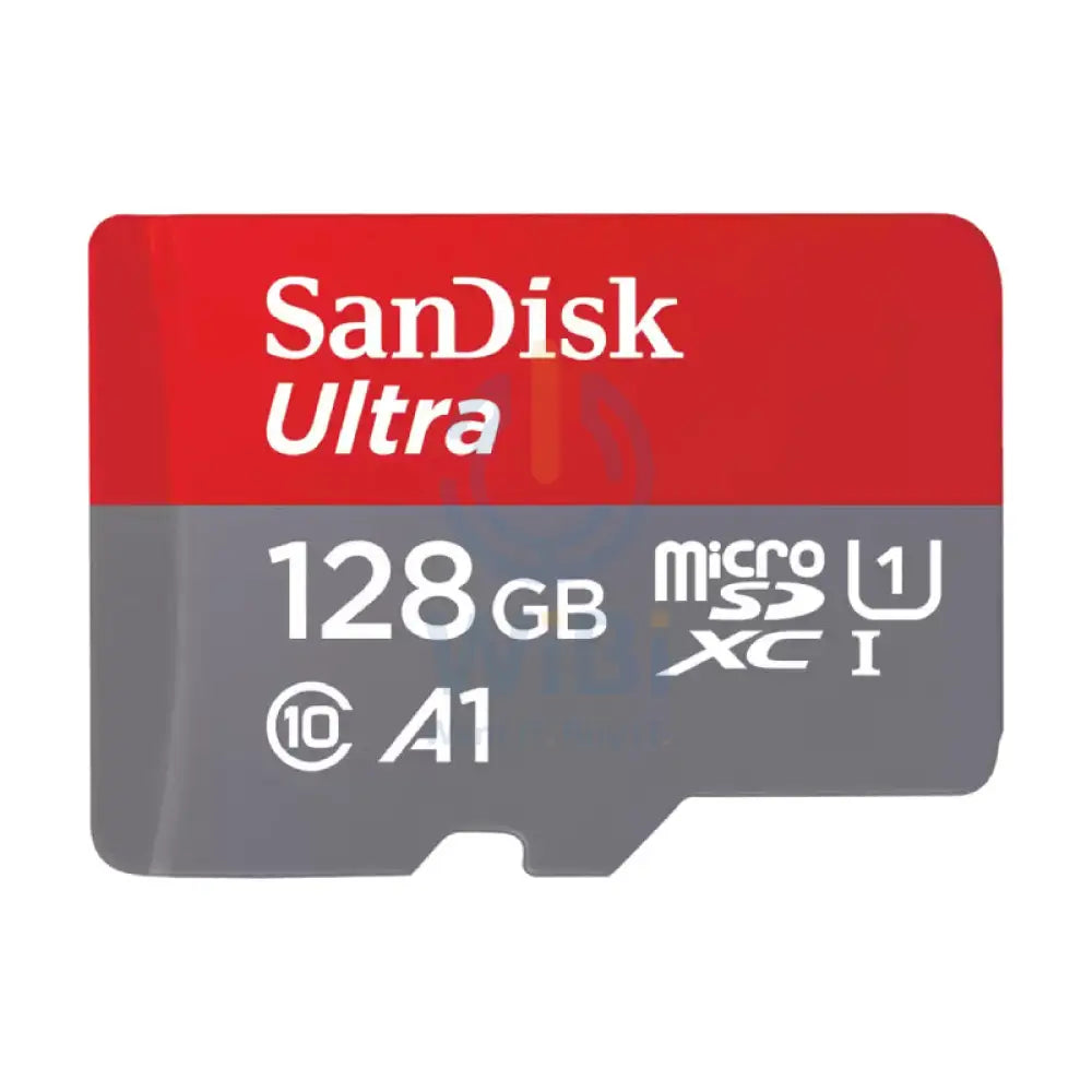 SanDisk Ultra UHS-I MicroSD Card - 128GB / Up to 140 MB/s Storage > Memory Cards