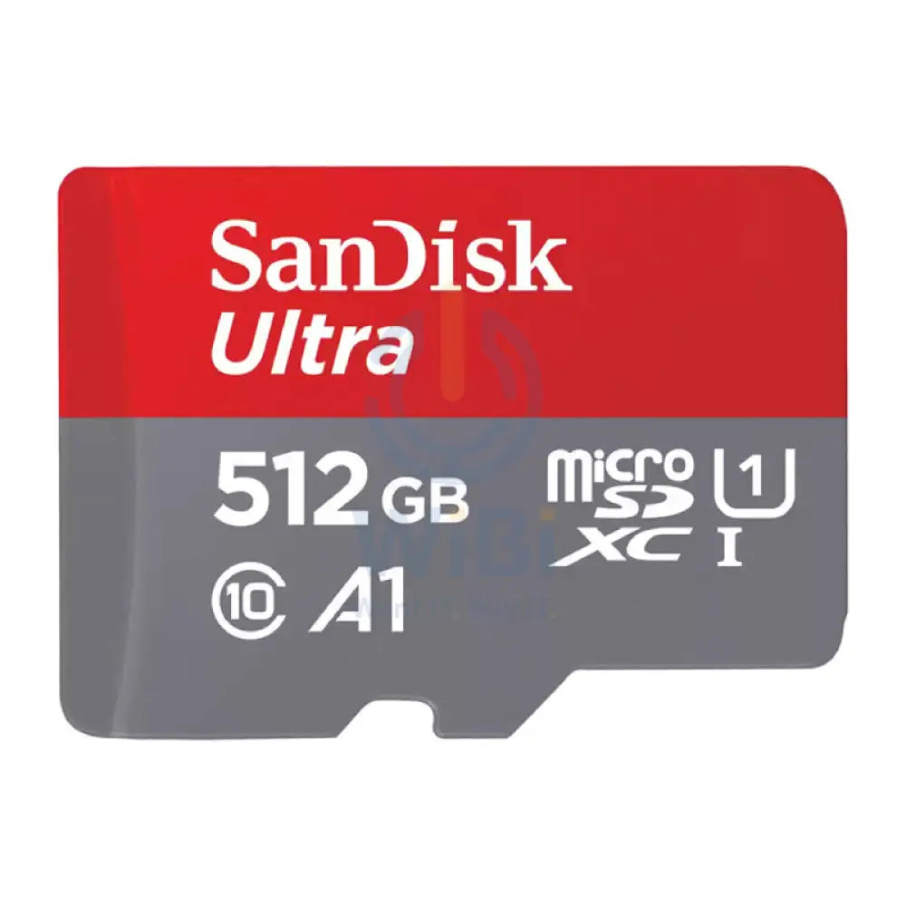 SanDisk Ultra UHS-I MicroSD Card - 512GB / Up to 150 MB/s Storage > Memory Cards