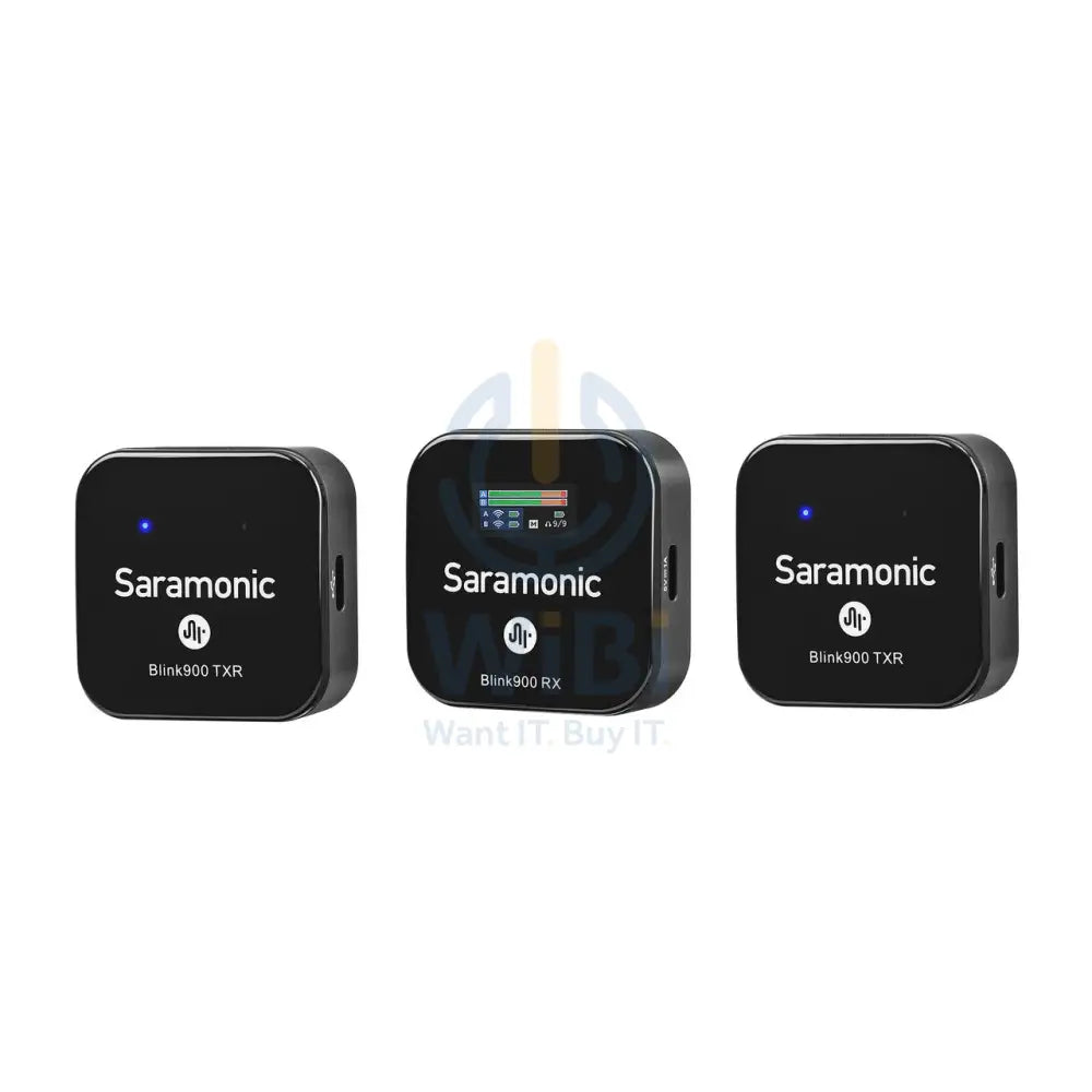 Saramonic 2.4G wireless microphone with on-board recording transmitter - Black Accessories > Audio > Microphone