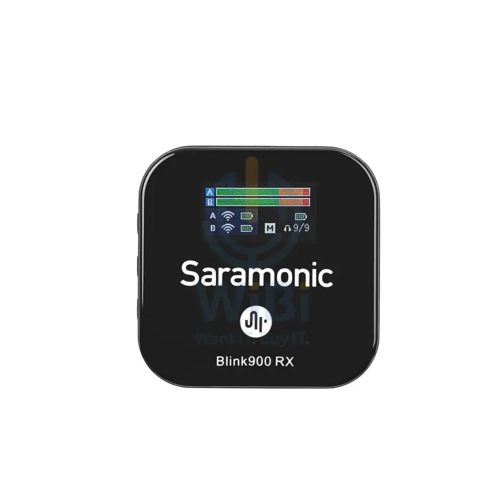 Saramonic 2.4G wireless microphone with on-board recording transmitter - Black Accessories > Audio > Microphone