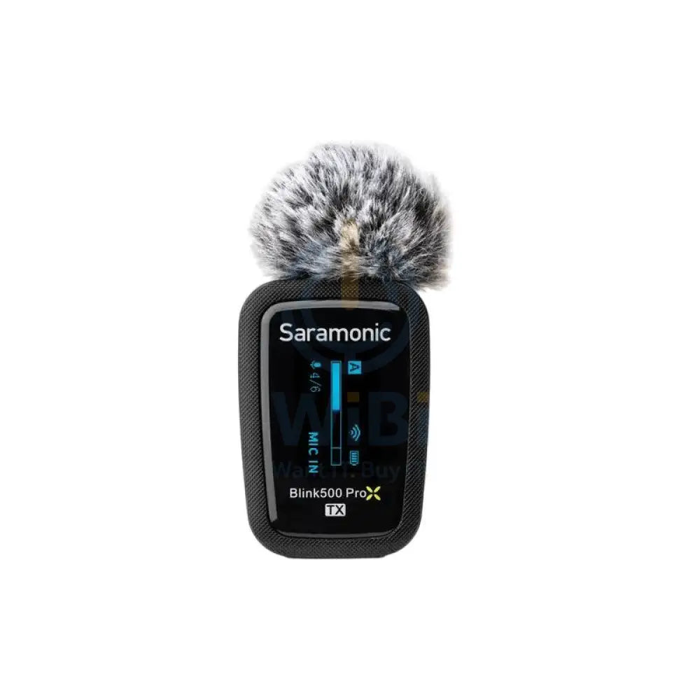 Saramonic 3.5mm 2.4G Dual Channel Wireless Microphone with Charging Case Blink500 ProX B2 Accessories > Audio >