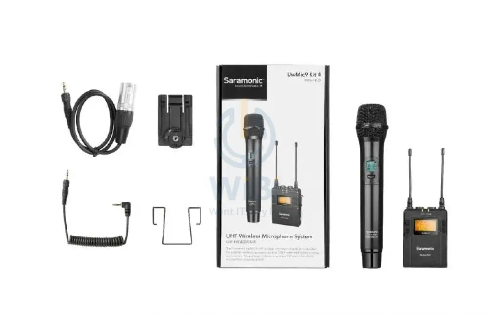 Saramonic Dual Channel UHF Wireless Microphone Kit UwMic9 Kit4 Accessories > Audio > Microphone