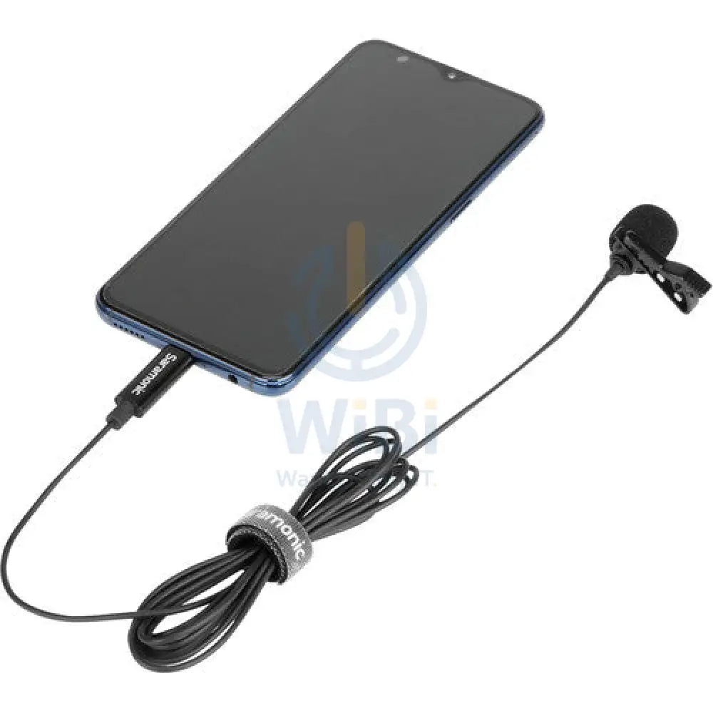 Saramonic Lavalier microphone for USB Type-C devices - Black Accessories > Audio > Microphone