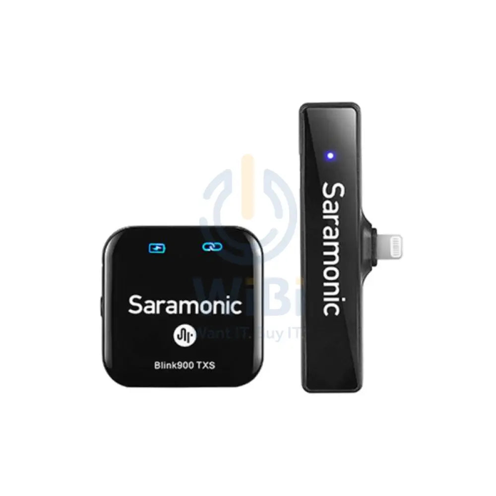 Saramonic Lightning 2.4G Dual Channel Wireless Microphone Blink900 S3 Accessories > Audio > Microphone
