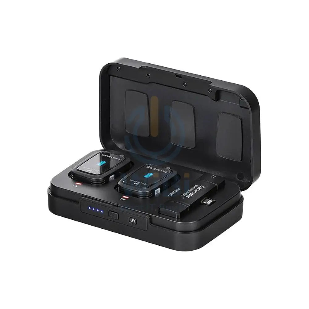Saramonic Lightning 2.4G Dual Channel Wireless Microphone with Charging Case Blink500 ProX B4 Accessories > Audio >