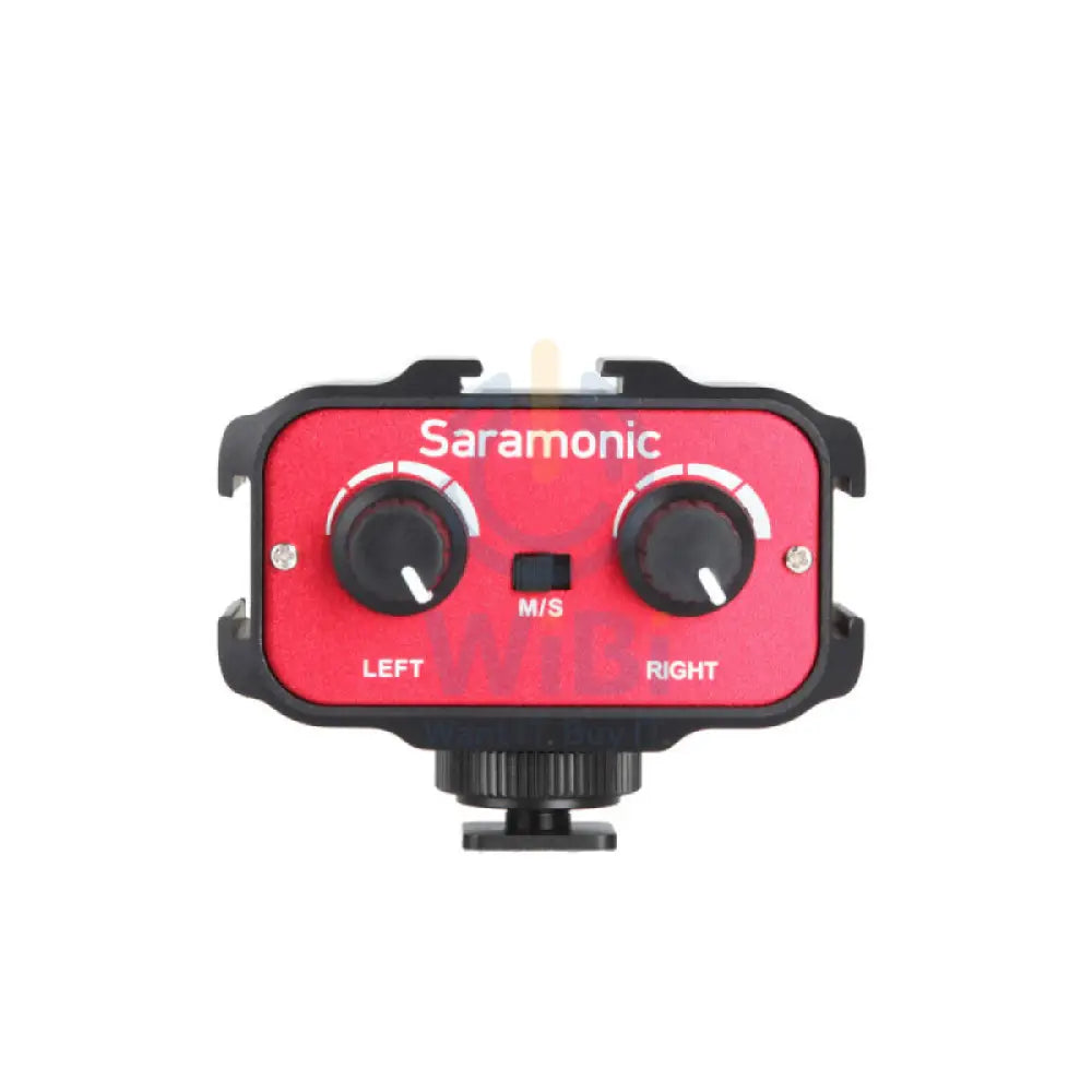 Saramonic SR-AX100 Two-Channel Audio Adapter - Black Accessories > Audio > Microphone