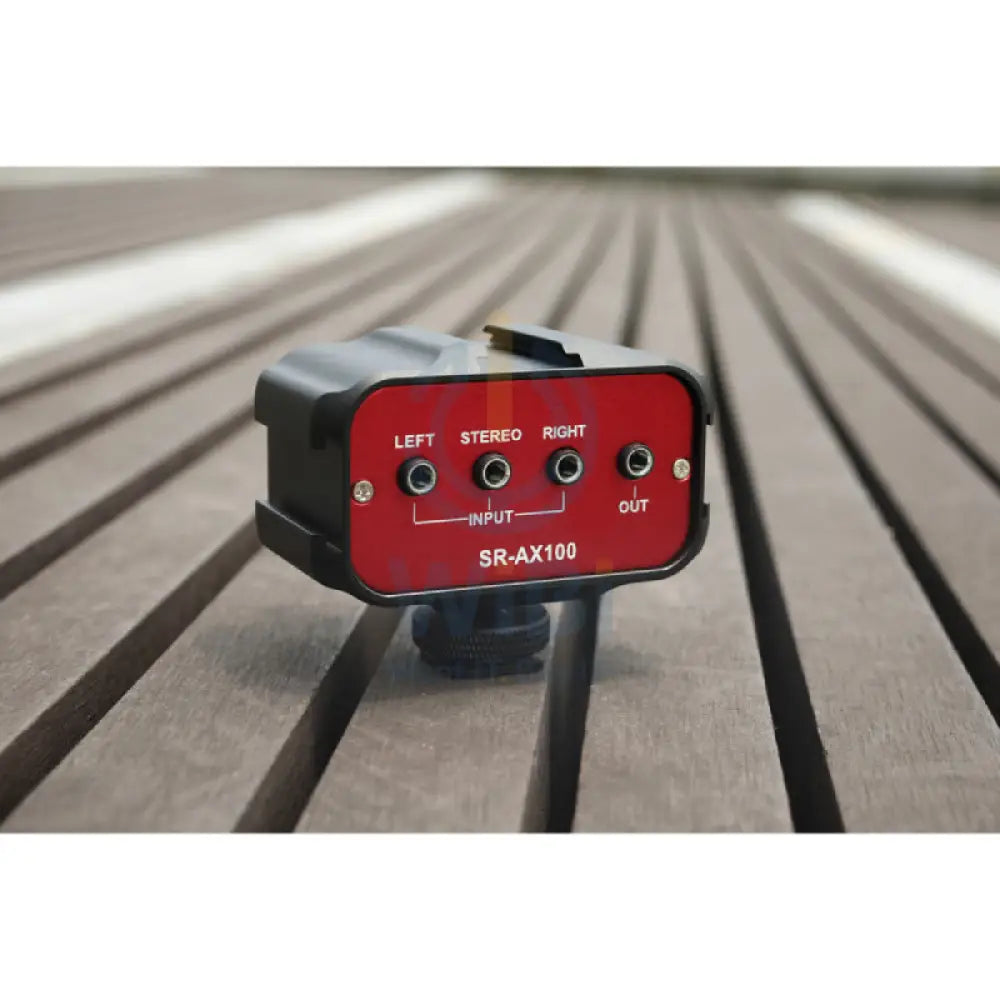 Saramonic SR-AX100 Two-Channel Audio Adapter - Black Accessories > Audio > Microphone
