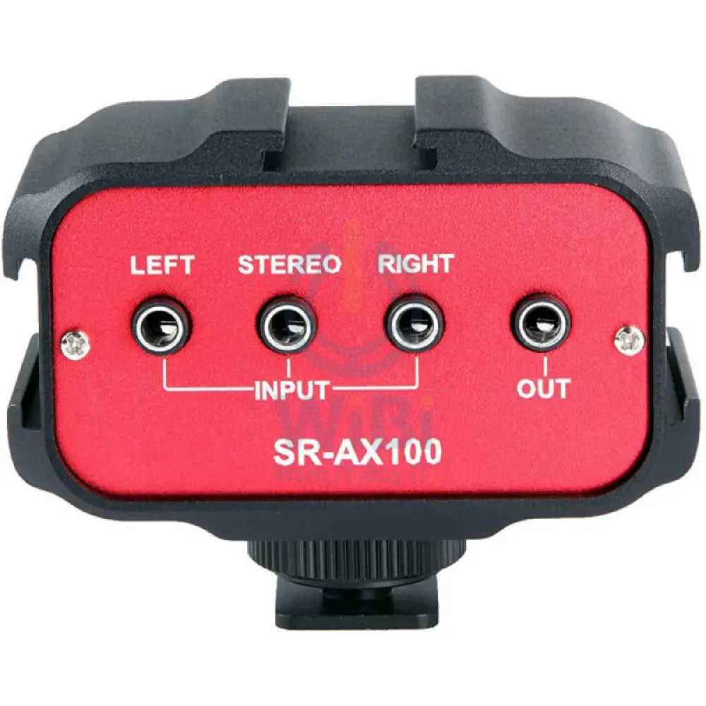 Saramonic SR-AX100 Two-Channel Audio Adapter - Black Accessories > Audio > Microphone
