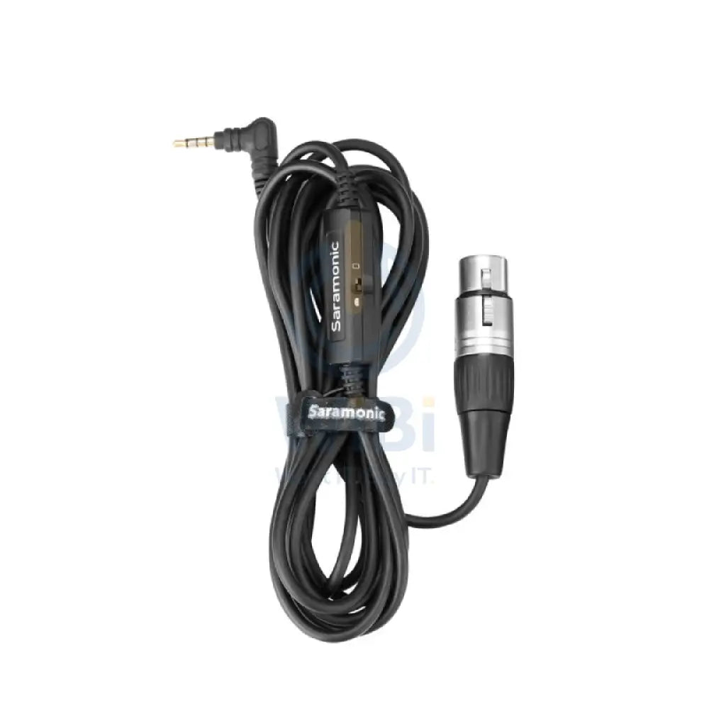 Saramonic SR-XLR35 Microphone Cable For Connecting Professional XLR Mics - 3 Meter / Black Accessories > Audio >