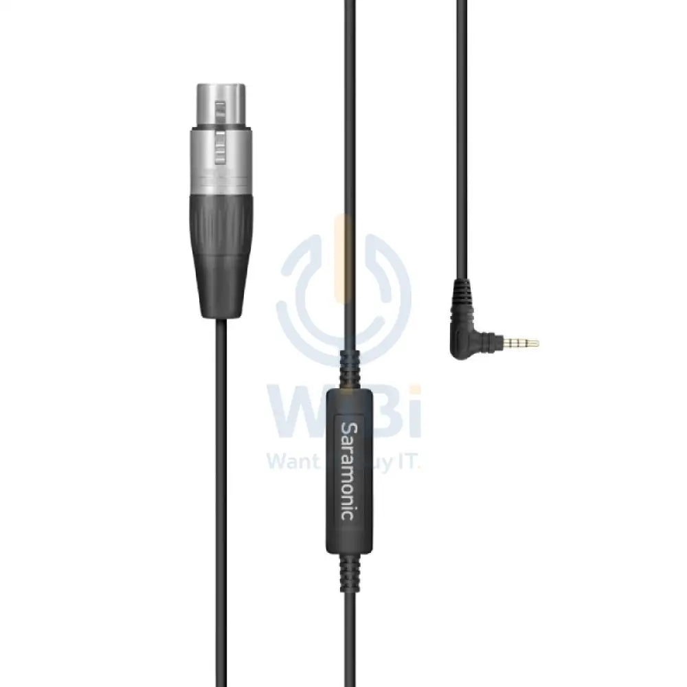 Saramonic SR-XLR35 Microphone Cable For Connecting Professional XLR Mics - 3 Meter / Black Accessories > Audio >