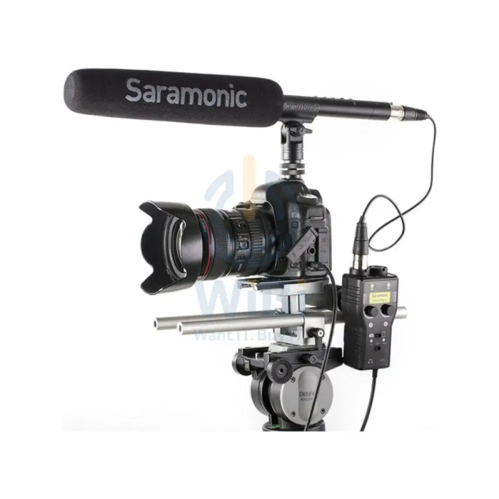 Saramonic Two channel Universal Audio Adapter for both camera & smartphone Accessories > Cameras
