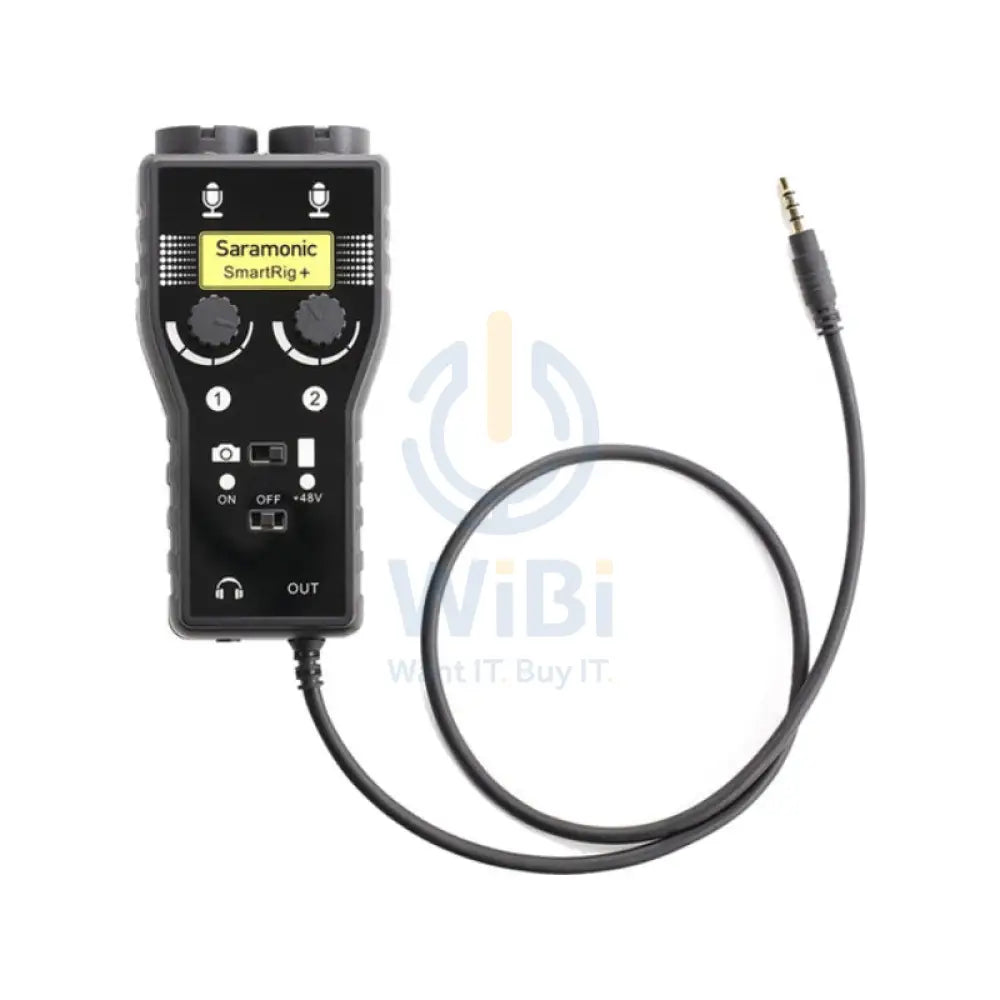 Saramonic Two channel Universal Audio Adapter for both camera & smartphone Accessories > Cameras
