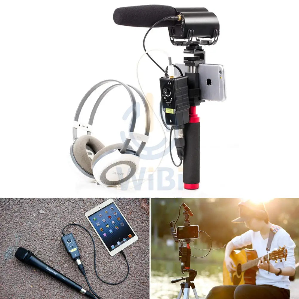 Saramonic Two channel Universal Audio Adapter for both camera & smartphone Accessories > Cameras