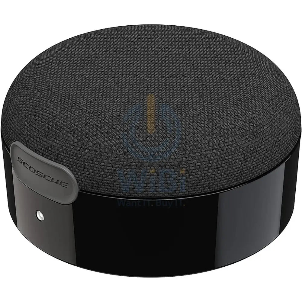 Scosche BoomCan Portable Wireless Speaker with Built-in MagSafe - Black Accessories > Audio > Speakers