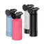 Scosche MagicMount Flask 22oz (650 ml) Stainless Steel Insulated Water Bottle with Magnetic Cell Phone Holder and
