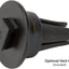 Scosche Suction Cup Mount with Vent Clips / Window Mount Dashboard Vent / 360 rotation for Mobile Devices 3-in-1