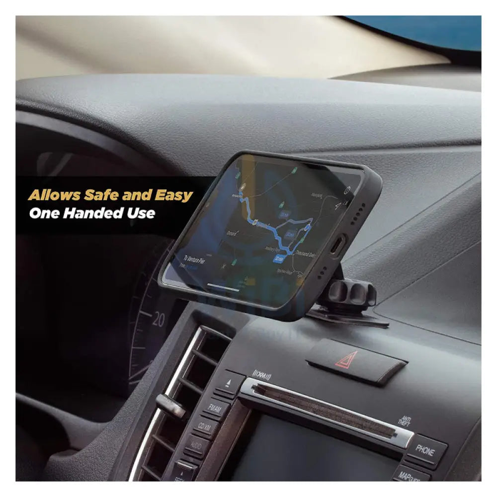 Scosche Universal Magic Mount Dash Magnetic Phone Holder - Black Accessories > Mobiles & Tablets > Mobiles > Mobile