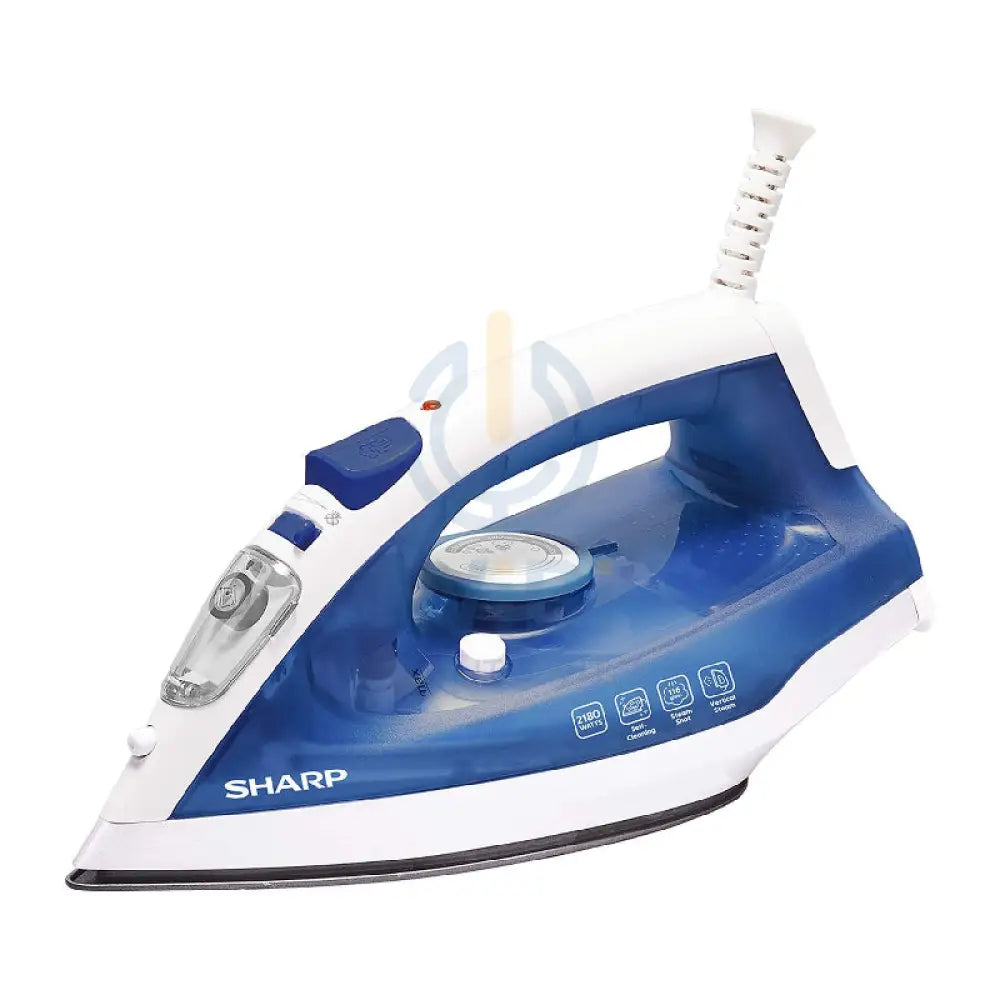 Sharp EI-SU11B3 Steam Iron - 2180 Watts / 200ml / Non-Stick Coated Soleplate Accessories > Smart Devices