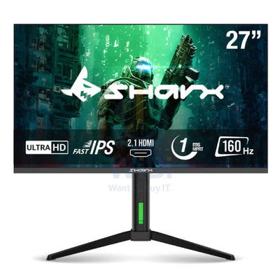 SHARX - 27’’ UHD / 1ms / 160Hz / 2.1HDMI - Gaming Monitor Monitors & Projectors > Monitors