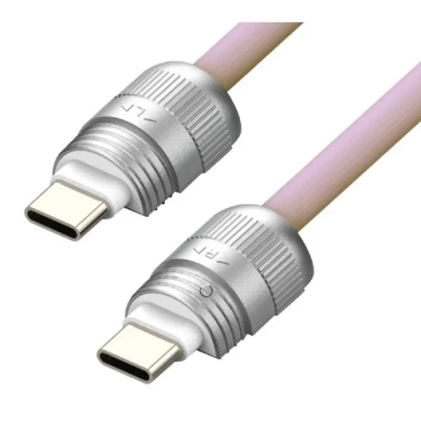 SIA Power Link Lanyard Cable - USB-C / 60W / 1.2 Meter / Light Pink