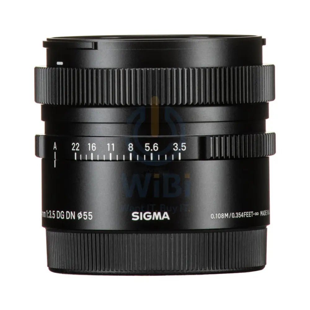 SIGMA 24MM F/3.5 DG DN (C) F/SE Cameras > DSLR Camera Lens