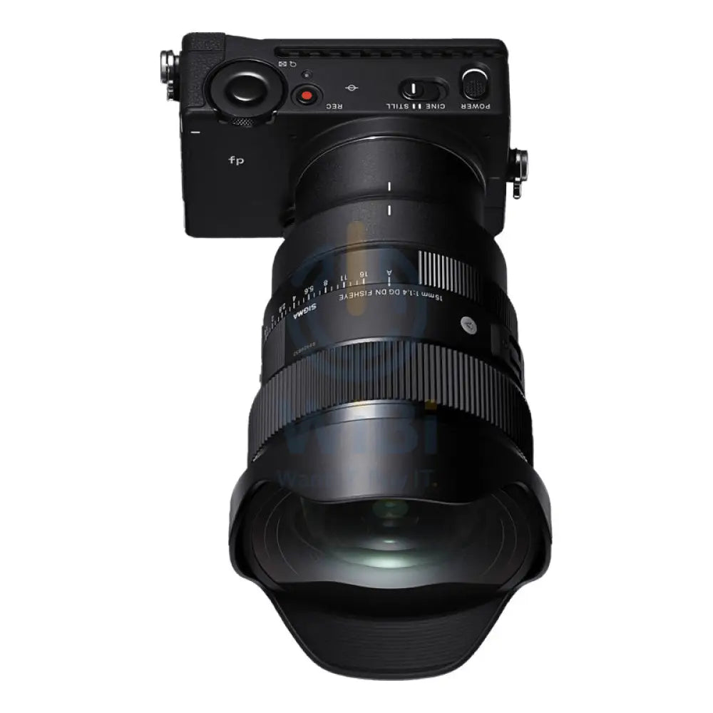 SIGMA AF 15MM F/1.4 DG DN DIAGONAL FISHEYE (A) F/SE LENS Cameras > DSLR Camera Lens