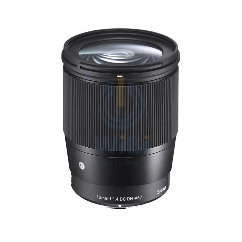 SIGMA LENS AF 16MM F1.4 DC DN (C) F/SE Cameras > DSLR Camera Lens