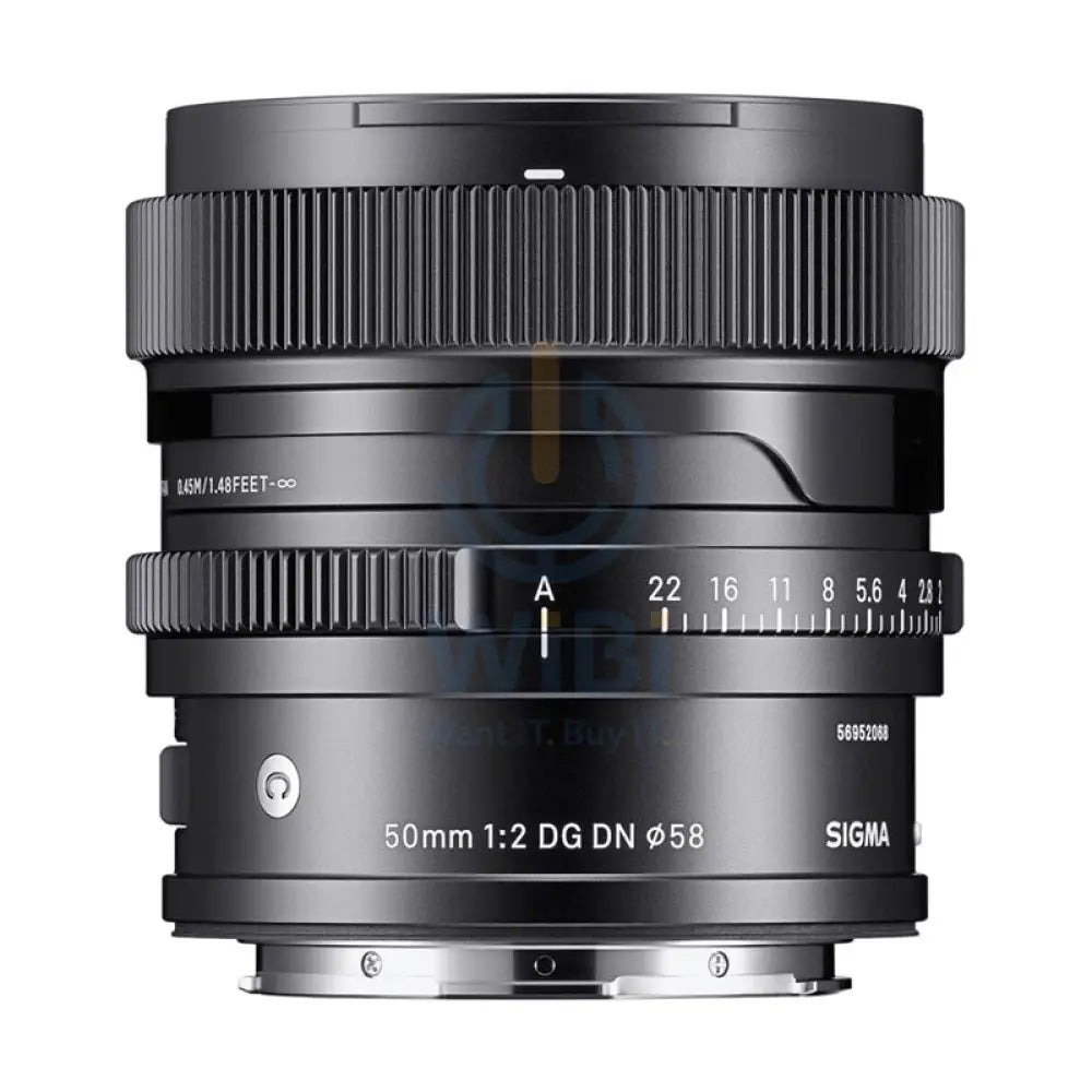 SIGMA LENS AF 50MM F/2 DG DN (C) F/SE Cameras > DSLR Camera Lens