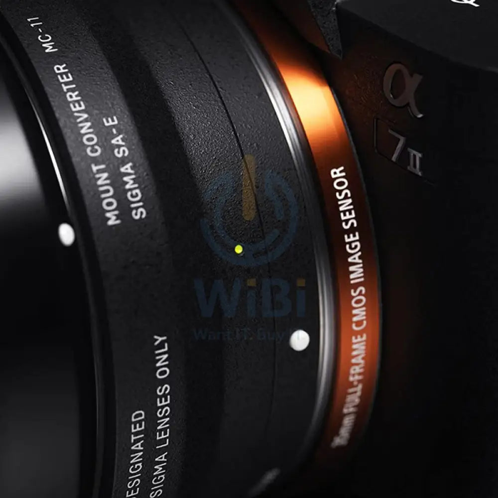 SIGMA MC-11 CONVERTER CANON EF-E Cameras > DSLR Camera Lens