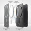 Sinjimoru 3-in-1 MagSafe Wallet M-Band Grip - Clementine Accessories > Mobiles & Tablets > Mobiles > Grips