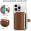 Sinjimoru M-Pull Tab Stand Magsafe Wallet - Blue Accessories > Mobiles & Tablets > Mobiles > Grips