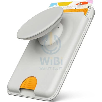 Sinjimoru M-Tap Tok Grip Wallet - Grey Accessories > Mobiles & Tablets > Mobiles > Grips