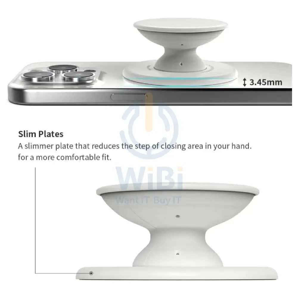 Sinjimoru M Tap Tok Magnetic Silicone Phone Grip Lavender Accessories > Mobiles & Tablets > Mobiles > Grips