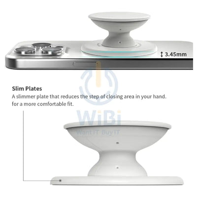 Sinjimoru M Tap Tok Magnetic Silicone Phone Grip Lavender Accessories > Mobiles & Tablets > Mobiles > Grips