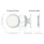 Sinjimoru M Tap Tok Magnetic Silicone Phone Grip White Accessories > Mobiles & Tablets > Mobiles > Grips