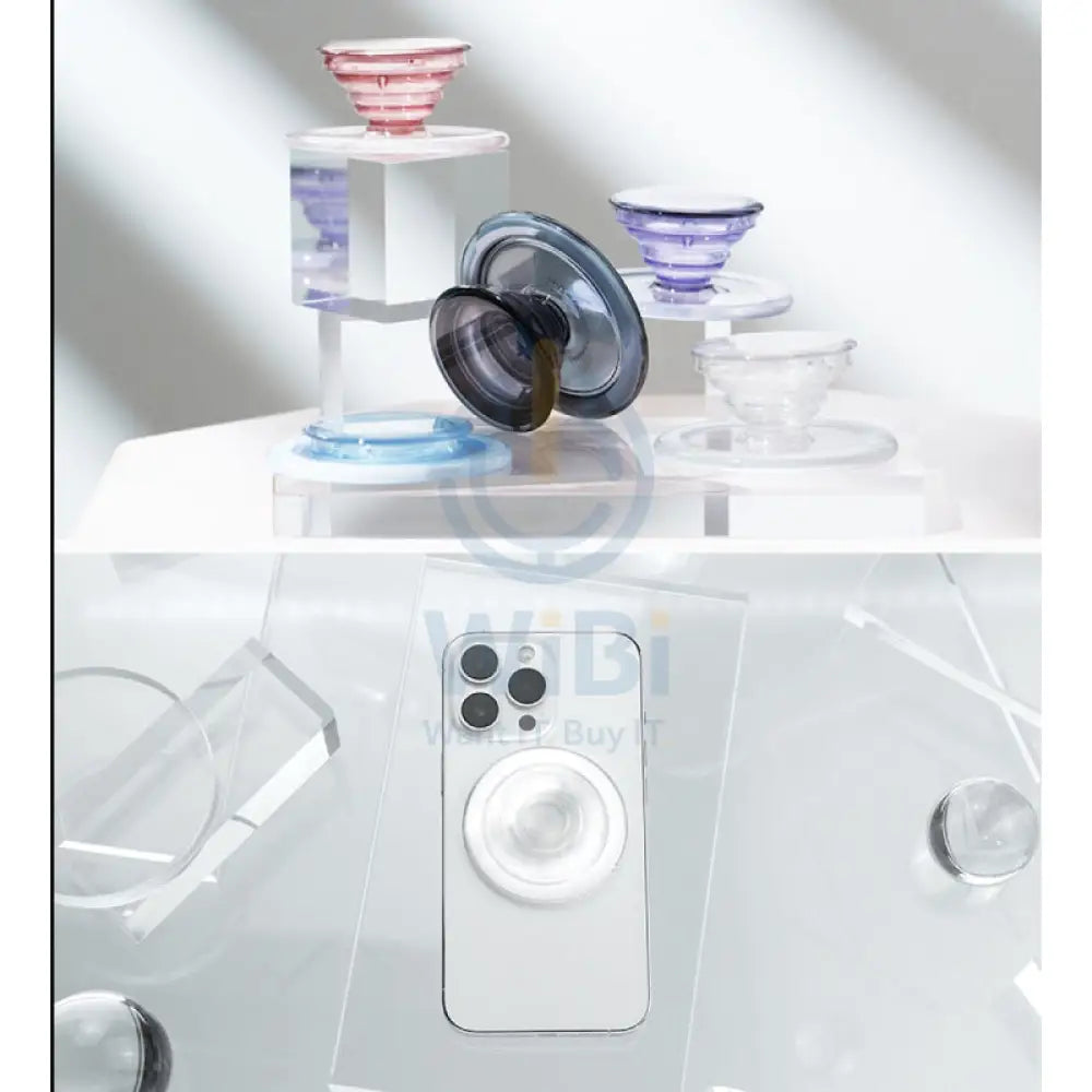 Sinjimoru M Tipi Tok Magsafe Grip Clear Accessories > Mobiles & Tablets > Mobiles > Grips