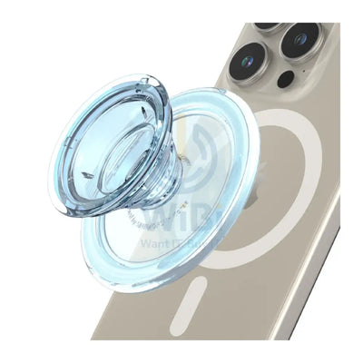Sinjimoru M Tipi Tok Magsafe Grip Clear Blue Accessories > Mobiles & Tablets > Mobiles > Grips