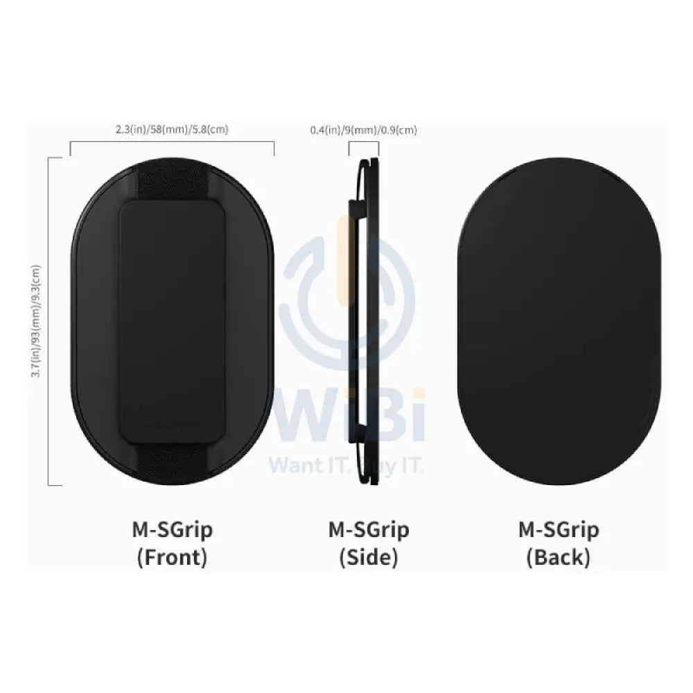 Sinjimoru Magsafe Grip Black Accessories > Mobiles & Tablets > Mobiles > Grips