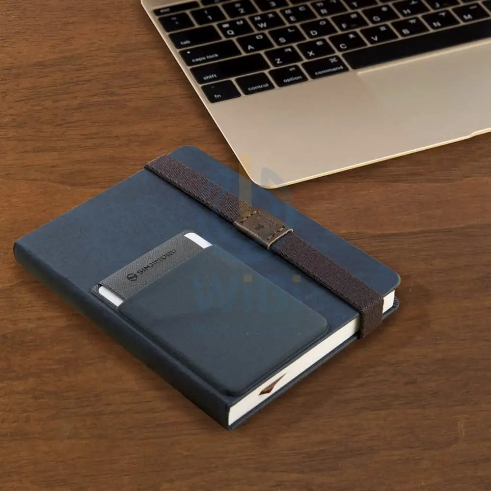 Sinjimoru Sinji Pouch Flap Secure Card Holder for back of phone - Black Accessories > Mobiles & Tablets