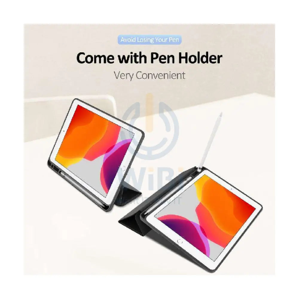 Smart Folding Case with Pen Holder for iPad Mini A17 Pro / Mini 6 Dark Blue Accessories > Mobiles & Tablets > Tablets >