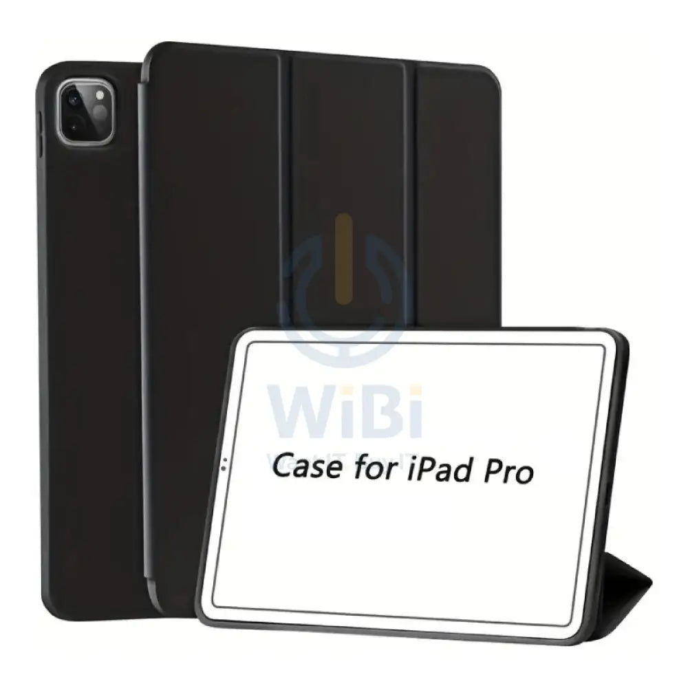 Smart Stand Cover For iPad Pro 13 inch Black Accessories > Mobiles & Tablets > Tablets > Covers & Cases