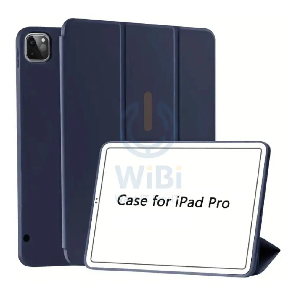 Smart Stand Cover For iPad Pro 13 inch Blue Accessories > Mobiles & Tablets > Tablets > Covers & Cases