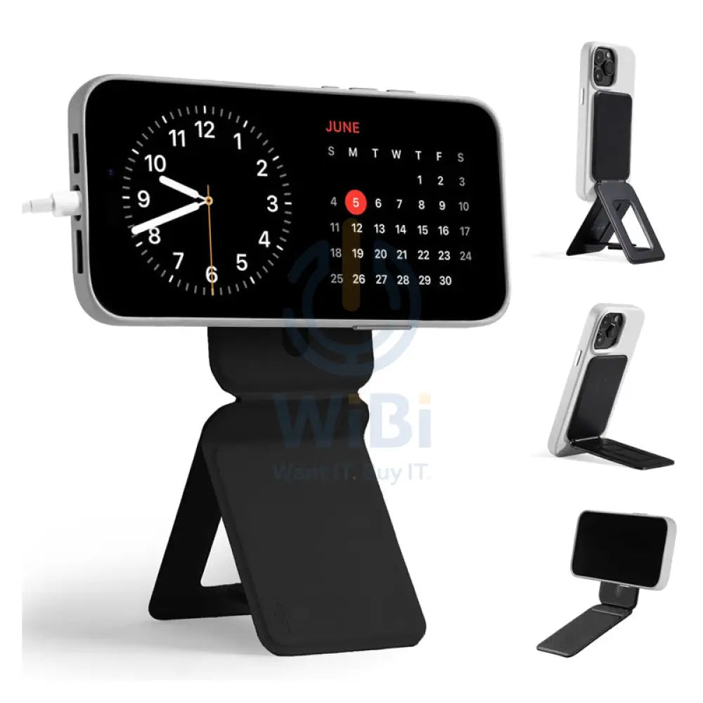 Snap Phone Tripod Stand MOVAS™ - MagSafe Compatible - Black Accessories > Mobiles & Tablets > Mobiles > Mobile Holder