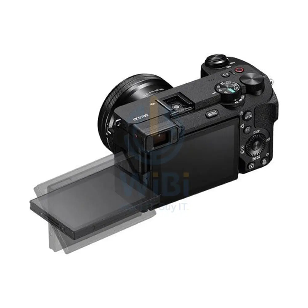 Sony A6700 Mirrorless Camera with 16-50mm Lens - 27 MP / 3’’ LCD 4K / HDMI / Wi-Fi / USB - Black Accessories > Camera