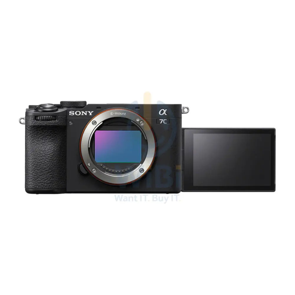 Sony A7C II Mirrorless Camera - 33 MP / 2.4 GHz / LCD / Bluetooth / HDMI / USB - Black Accessories > Camera