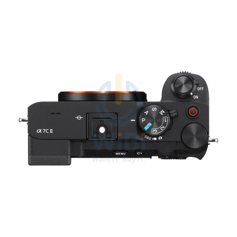 Sony A7C II Mirrorless Camera - 33 MP / 2.4 GHz / LCD / Bluetooth / HDMI / USB - Black Accessories > Camera